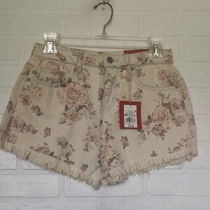 Mossimo Supply Co Floral Print Women Shorts Size: 2/26 #091